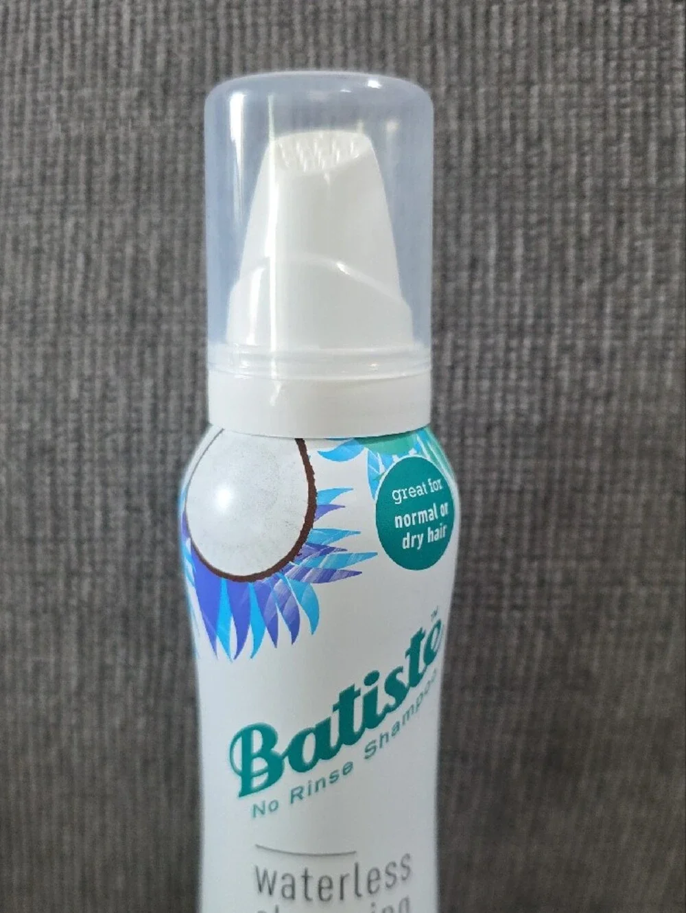 Batiste Waterless Cleansing Foam, 3 Bottles, New, 3.6oz. Each.